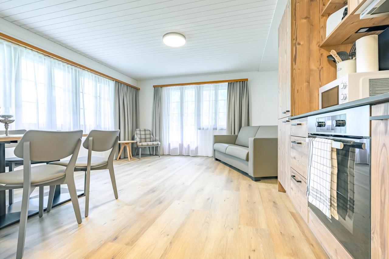 Lauberhorn Apartment - Aare Jungfrau Ag Grindelwald Buitenkant foto